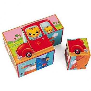 SET DI VEICOLI IN CARTONE KUBKID