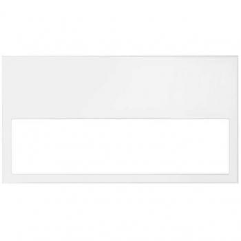 Cornice orizzontale minima 2 elementi bianco opaco Simon 10001620-230