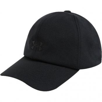 Cappellino Under Armour W Play Up 1351267-001, donna, nero, visiera