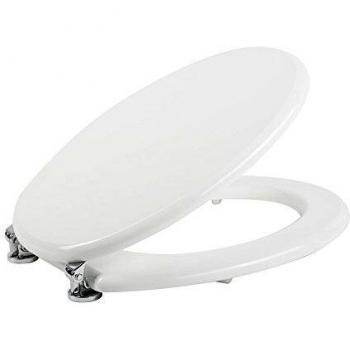MDF Siège WC Élisse Fit avec Charnières Métalliques
