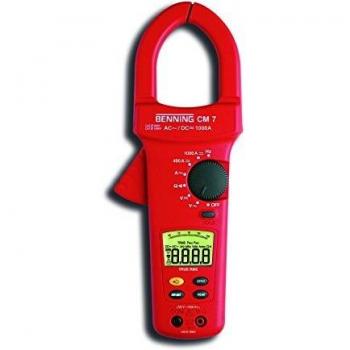 Benning CM7 Current Clamp Meter, Handheld Digital Multimeter (4000 Counts)