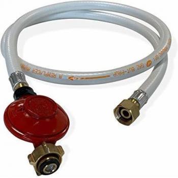 Kit Tuyau flexible de gaz 15 m à embouts mécaniques + Détendeur Propane 37mbar 15kgh Normes NF ALICE'S GARDEN