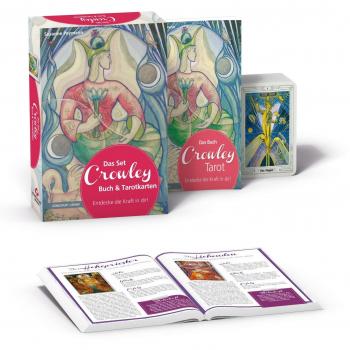 Das Set Crowley-Tarot: Set mit Buch und Karten