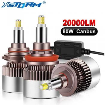 80W Canbus LED Headlight Bulbs H1 H7 H8 H11 9005 HB3 9006 HB4 20000LM 6000K