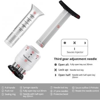 Meat Tenderizer with Injection Needles