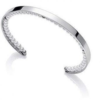 Brazalete de acero y perlas para mujer de Viceroy FAshion