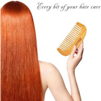 Men's Bamboo Beard Comb