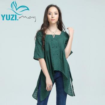 Blusa Femenina Cuello Asimétrico Floral
