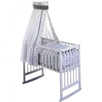 Schardt Wiege mit textiler Ausstattung Sternchen
