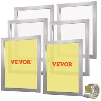 Vevor 50.8 x 61 cm 6‑Panel Printing Machine – 305 Mesh, DIY T‑Shirt Press