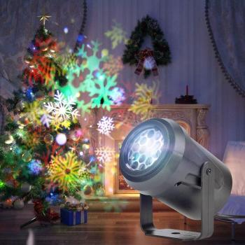 Snowflake Projector Light for Outdoor Christmas Decorations