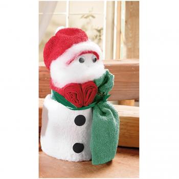 Frosti‑Bundle „Rudolf & Sack“ – Origami Gästetuch, Handtuch und praktischer Waschhandschuh