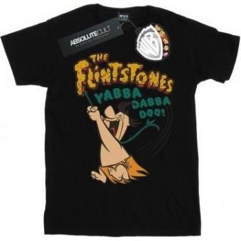 Camiseta Fred Flintstone Algodón Mujer L