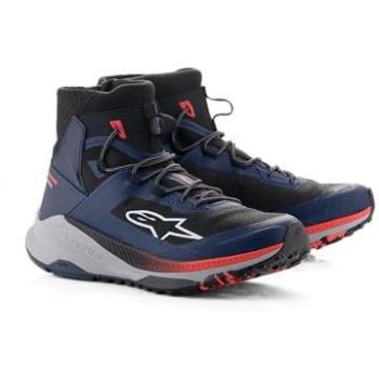 Alpinestars Speedforce XR Scarpe Moto Blu Nero Rosso Fluo 7