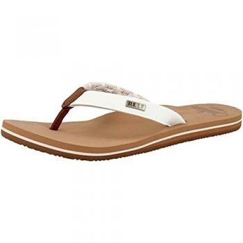 Reef Women’s 11M Bone Sandal with Cushioned Sole