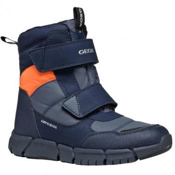 Botas Geox Flexyper ABX C para Niños en Azul Oscuro con Táctica Flúor