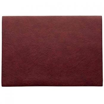 Tablette Asa Cuir Simili Bordeaux
