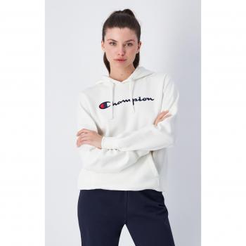 Sudadera con capucha Champion Urban blanca para mujer