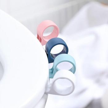4Pcs Portable Toilet Lid Handle with Snail Design