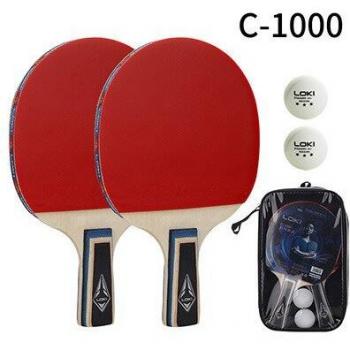 Loki C1000 ITTF Approved Ping Pong Racket Set