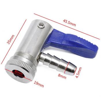 Conector de inflado para neumáticos de coche y motocicleta 6mm/8mm