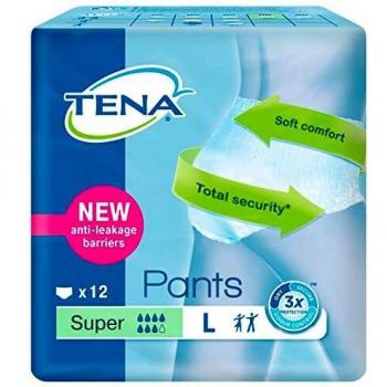 Tena Pants Super Taille L x12
