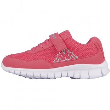 Kappa Kinder Sneaker Follow, Pink, für Mädchen, Größe 32 EU