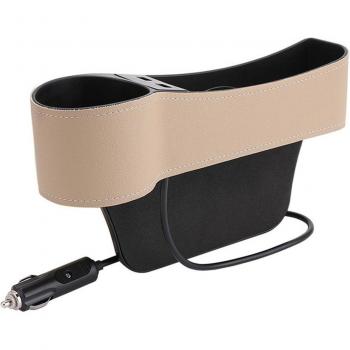 VODOOL Auto Tasche für Sitzlücke mit Dual USB