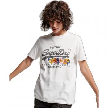 Premium L‑Logo Damen T‑Shirt – Superdry Retro