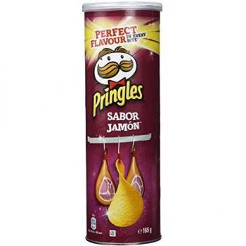 Pringles sabor jamón 165 g