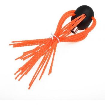 Brosse à ramoner cheminée, nylon rotatif, kit flexible