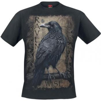 Spiral Black 4XL Camiseta Masculina – Modelo Raven Wise
