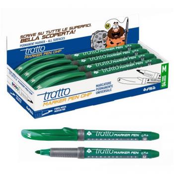 Marcador Tratto 1mm Verde