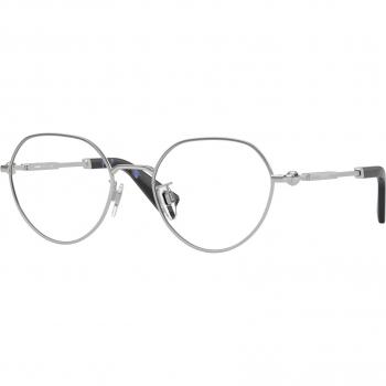 Burberry BE1388D Asian Fit 1005 Armazones Recetados para Hombre Plateados