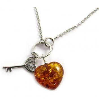 Amber & Rhodium Love Band by Les Trésors De Lily