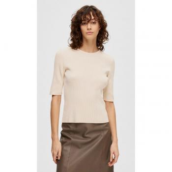Femme MALA 1/2‑Ärmel Pullover – Ecru, XS