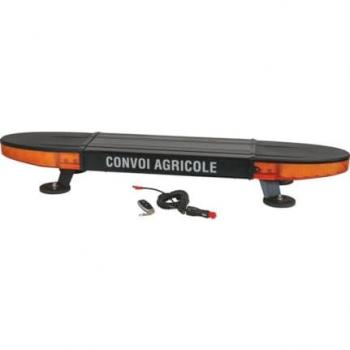 Rampe LED magnétique 100cm pour véhicules 12/24V