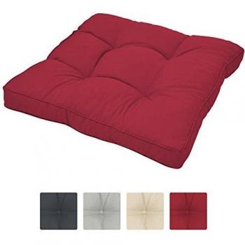 Cuscino per Seduta da Esterno XLuna Rosso 70x70x10 cm
