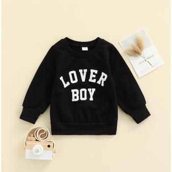 Emmababy Autumn Casual Letter Printing Sweatshirt 0-3Y