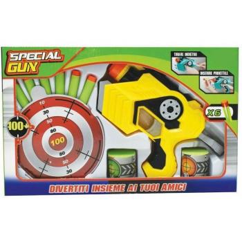 Pistola Giocattolo “Special Gun” con 6 Dardi e Bersaglio – Divertimento Educativo