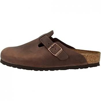 Birkenstock Boston Houten Clogs Unisex Bruin 39