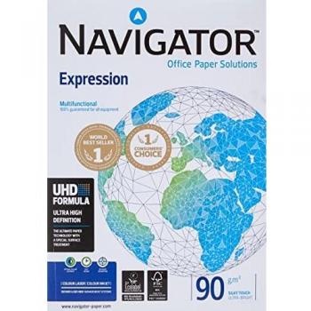 Navigator Expression A4 Printer Paper 90 gsm Smooth White 500 Sheets