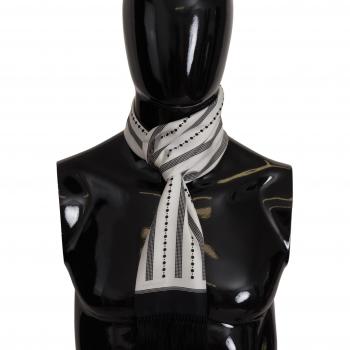 Elegant Multicolor Silk Shawl for Men by Dolce & Gabbana