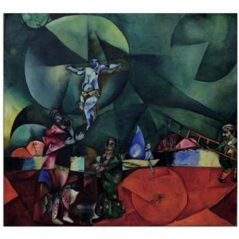 Étagère Chagall Calvary 60x54cm, bois coloré – EC21630