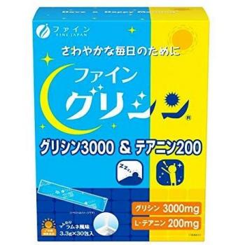 FINE Japan Glycine 3000 & Theanine 200 (30-Day Supply)