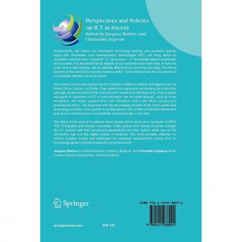 Perspectives and Policies on ICT in Society