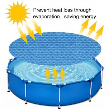 Round Swimming Pool Solar Blanket for 4-12 ft