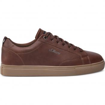 Herren Sneaker aus Lederimitat von s.Oliver