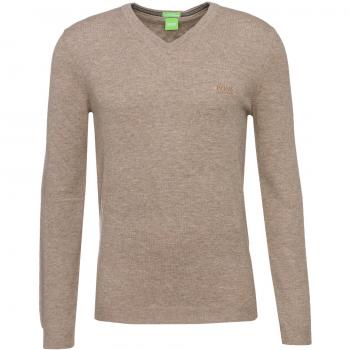 Herrenpullover BOSS C‑Celino – Beige Farboption