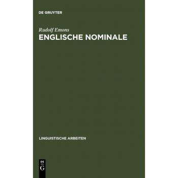 Englische Nominale: Konstituenz und syntagmatische Semantik